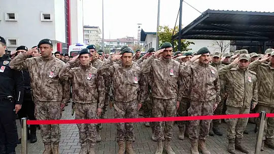 Malatya'da kazada şehit olan polis memuru için tören düzenlendi