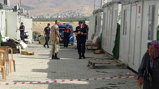 Malatya'da konteyner kentte silahlı kavga: 1 yaralı