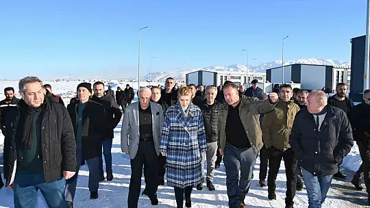 Malatya'da konut, rezerv alan ve sanayi için yoğun mesai