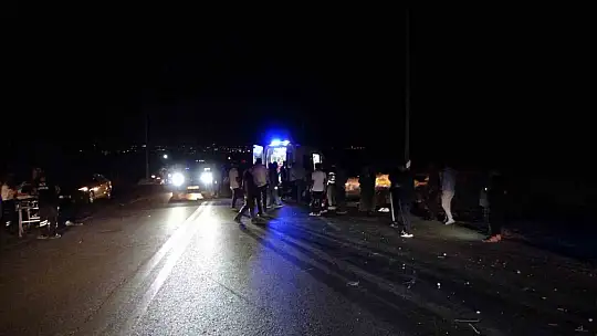 Malatya'da motosiklet kazası: 2 ağır yaralı