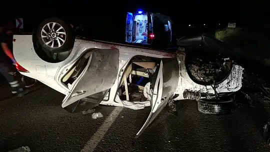 Malatya'da otomobil devrildi: 4 yaralı