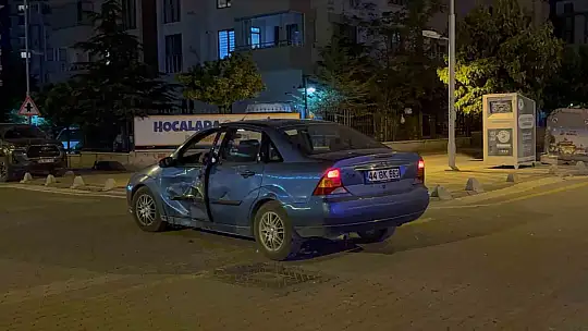 Malatya'da otomobil ile motosiklet çarpıştı: 1 yaralı