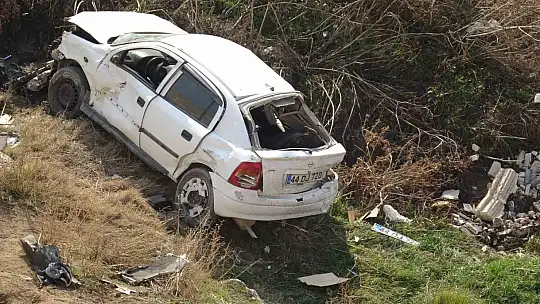 Malatya'da otomobil köprüden uçtu: 1 ölü, 2 yaralı