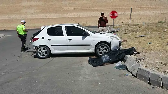 Malatya'da otomobiller çarpıştı: 1 ölü, 4 yaralı