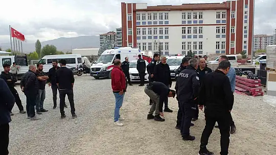 Malatya'da şantiyede sopalı-bıçaklı kavga: 4 yaralı