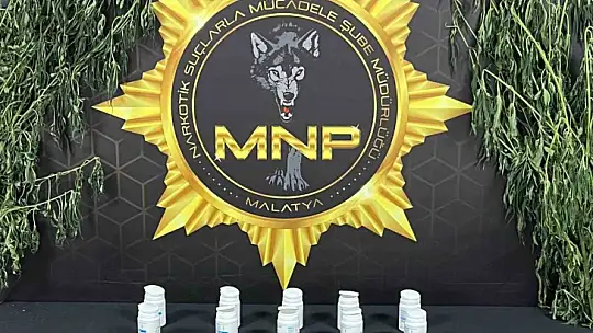 Malatya'da zehir tacirlerine darbe: 9 tutuklama