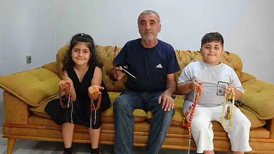Malatyalı muhtarın milyonluk tespih koleksiyonu görenleri şaşırtıyor