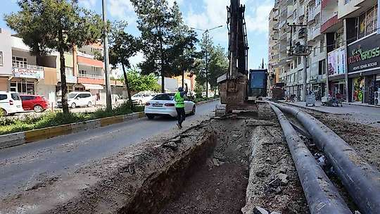 Mardin'de 14 mahallenin içme suyu hattı yenilendi