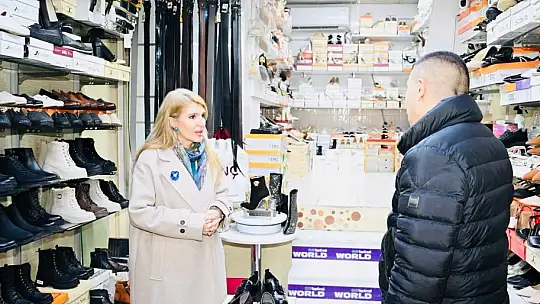 Milletvekili Ölmeztoprak, esnaf ve vatandaşlarla bir araya geldi