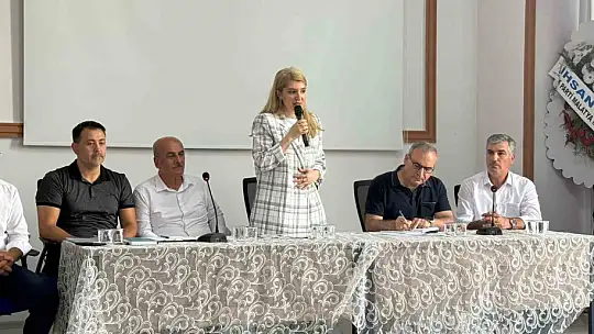 Milletvekili Ölmeztoprak, Kale ve Hekimhan'da sulama suyu toplantıları gerçekleştirdi