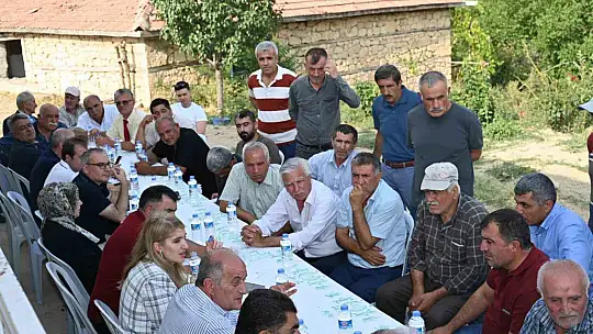 Milletvekili Ölmeztoprak, Kale ve Hekimhan'da sulama suyu toplantıları gerçekleştirdi