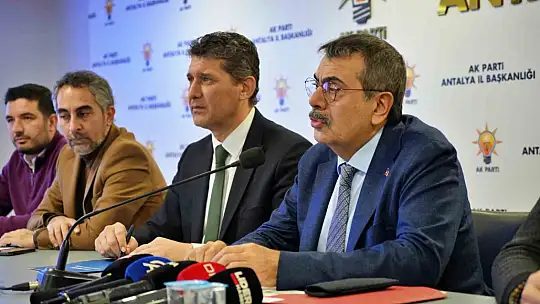 Milli Eğitim Bakanı Tekin: