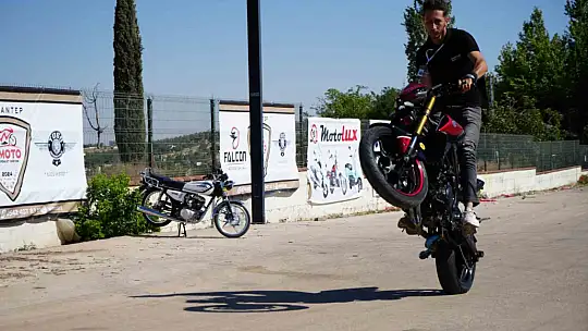 Motosiklet tutkunları Gaziantep'te buluştu