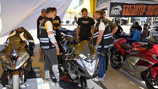 Motosiklet tutkunları Gaziantep'te buluştu