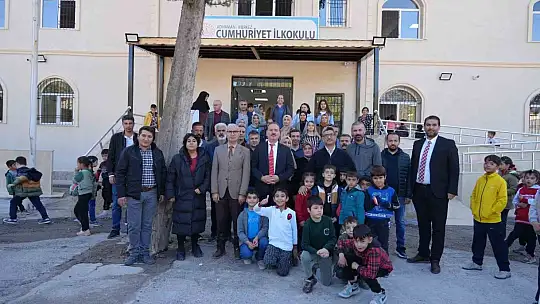Müdür Tosun, Cumhuriyet İlkokulu'nda incelemelerde bulundu