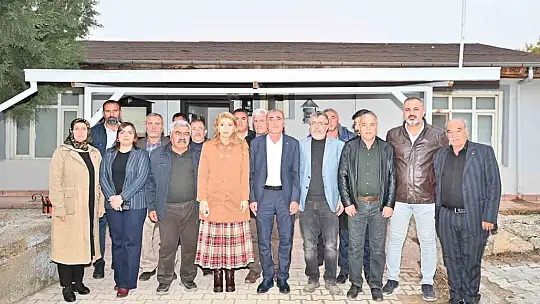 Ölmeztoprak'tan muhtarlarla istişare, hastanede umut buluşması ve öğretmenler günü programı