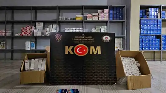 Osmaniye'de 2,5 milyon TL değerinde kaçak ilaç operasyonu
