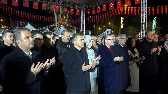 Osmaniye'de 6 Şubat depremlerinin 3. yılında deprem şehitleri anıldı