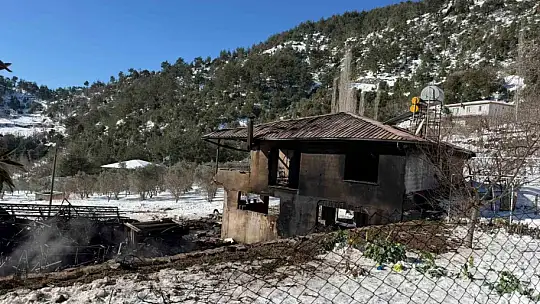 Osmaniye'de hızar atölyesi yangında kül oldu