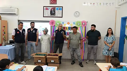 Osmaniye'de minik öğrencilere