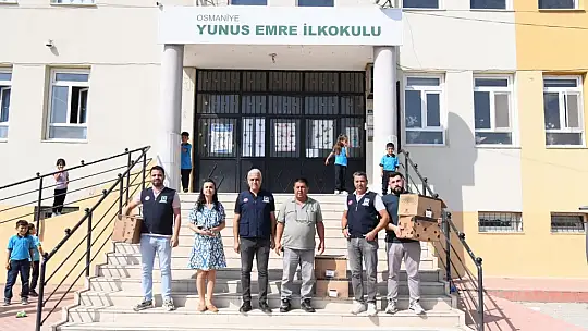 Osmaniye'de minik öğrencilere