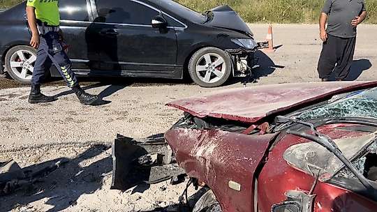 Osmaniye'de otomobiller çarpıştı: 5 yaralı