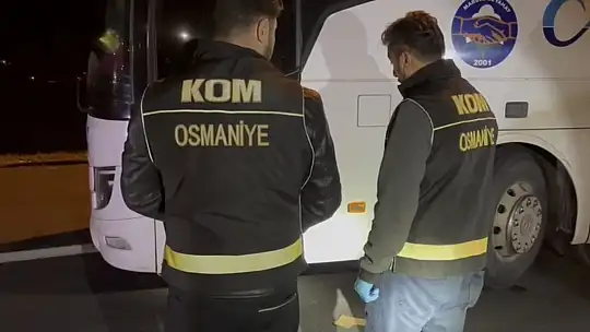 Osmaniye'de yolcu otobüsünde 277 kaçak cep telefonu ele geçirildi