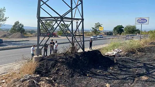 Osmaniye'de zeytinlik alanda çıkan yangın paniğe neden oldu
