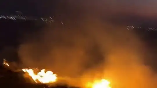 Adıyaman'da otluk alanda çıkan yangın korkuttu