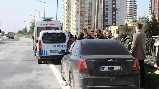 Otoyolda araç içinde sır ölüm: Başından tüfekle vurulmuş halde bulundu