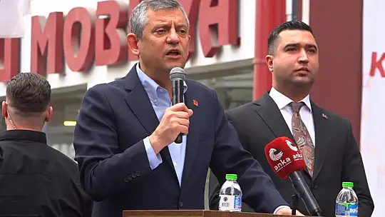 Özgür Özel Osmaniye'de depremzedelerle bir araya geldi