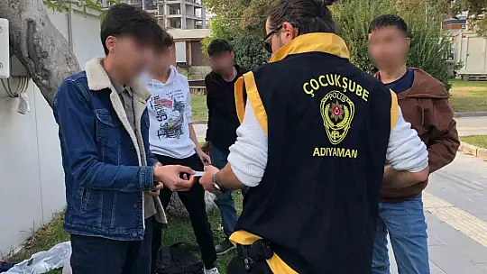 Adıyaman'da park ve bahçelerde şok uygulama yapıldı