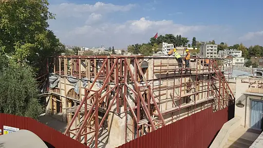 Adıyaman'da Mor Petrus ve Mor Pavlus Kilisesi'nde restorasyon çalışması