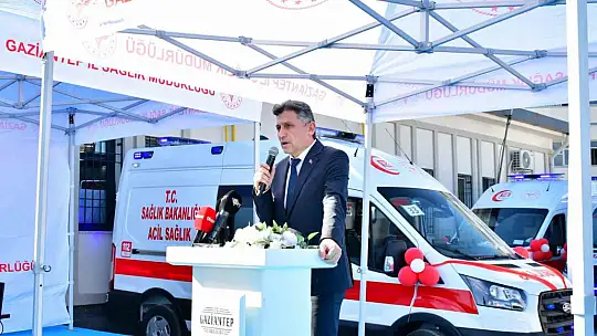 Sağlık Bakanlığı'ndan Gaziantep'e 16 yeni ambulans