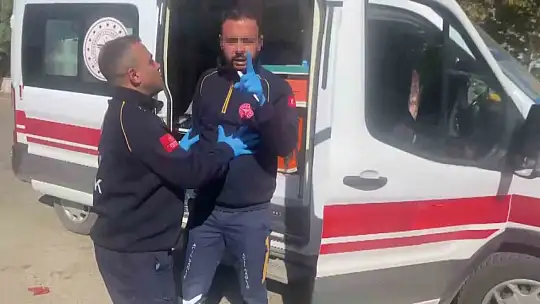 Sağlık çalışanı tehditler savurdu