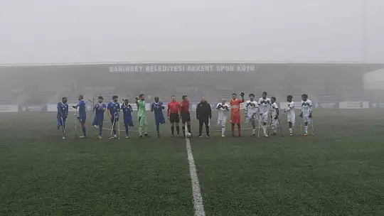 Şahinbey Ampute'den 4-0'lık galibiyet