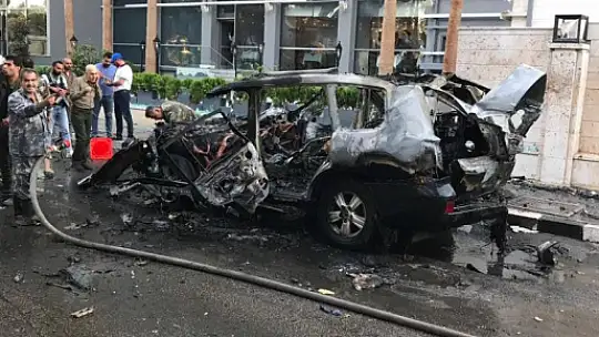 Şam'da araca füze saldırısı: 2 ölü, 3 yaralı