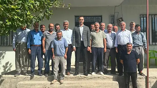 Samsat Kaymakamı Artar, köylerde incelemelerde bulunuyor