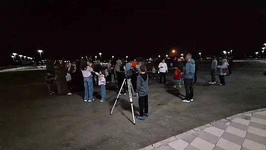 Şanlıurfa Bilim Merkezinde uzay gecesi