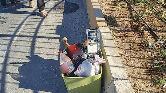 Şanlıurfa'da 4 aracın karıştığı zincirleme kazada 1 kişi yaralandı