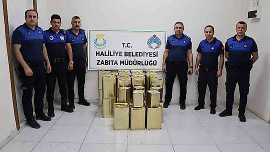 Şanlıurfa'da 875 kilo sade yağa el konuldu