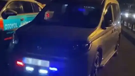 Şanlıurfa'da aracına çakar takan sürücüye 138 bin TL ceza