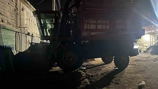 Şanlıurfa'da biçerdöverin 1 milyon TL değerindeki parçaları çalındı