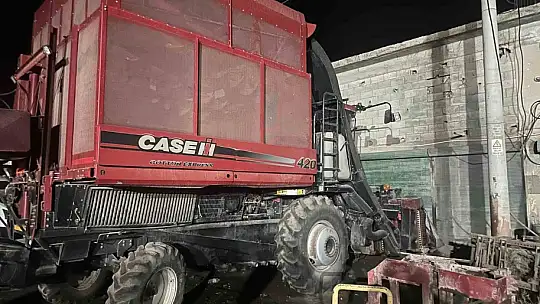 Şanlıurfa'da biçerdöverin 1 milyon TL değerindeki parçaları çalındı