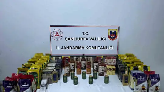 Şanlıurfa'da bin 960 paket kaçak sigara ele geçirildi