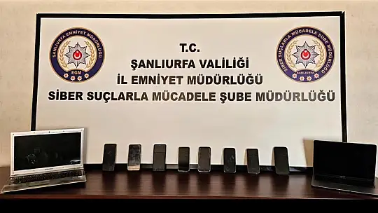 Şanlıurfa'da çocukların dijital ortamda korunmasına yönelik operasyon: 3 tutuklama