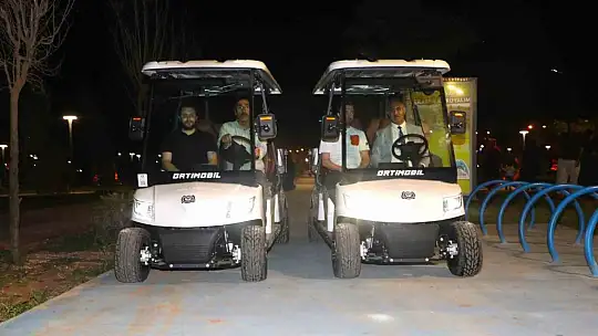 Şanlıurfa'da golf araçları dönemi