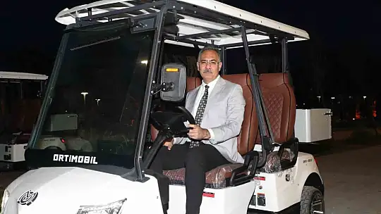 Şanlıurfa'da golf araçları dönemi