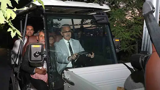 Şanlıurfa'da golf araçları dönemi