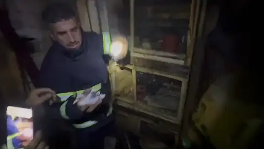 Şanlıurfa'da iş yerinde korkutan yangın